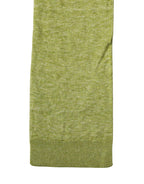 Green Cashmere Knitted Neck Foulard 280cm x11cm Men Scarf