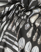 Multicolor Cutlery Floral Wrap Shawl 135cm x 132cm Scarf