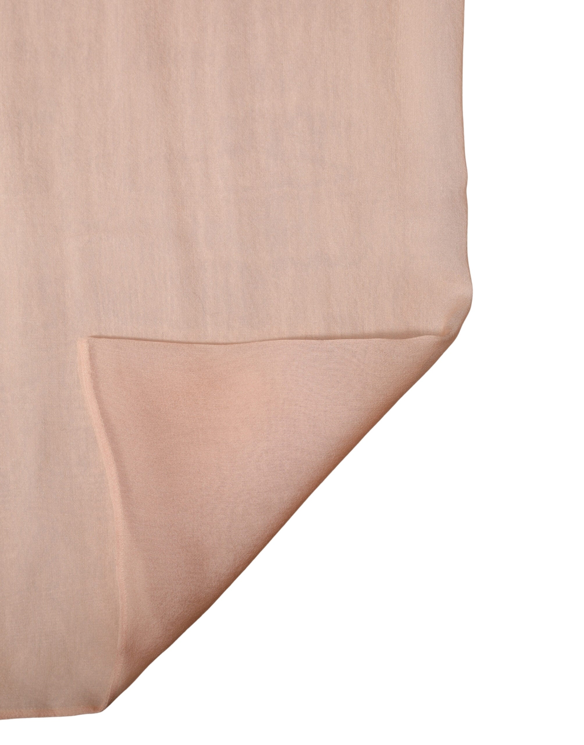 Light Pink Silk Sash Wrap Foulard 291cm x 19cm  Scarf