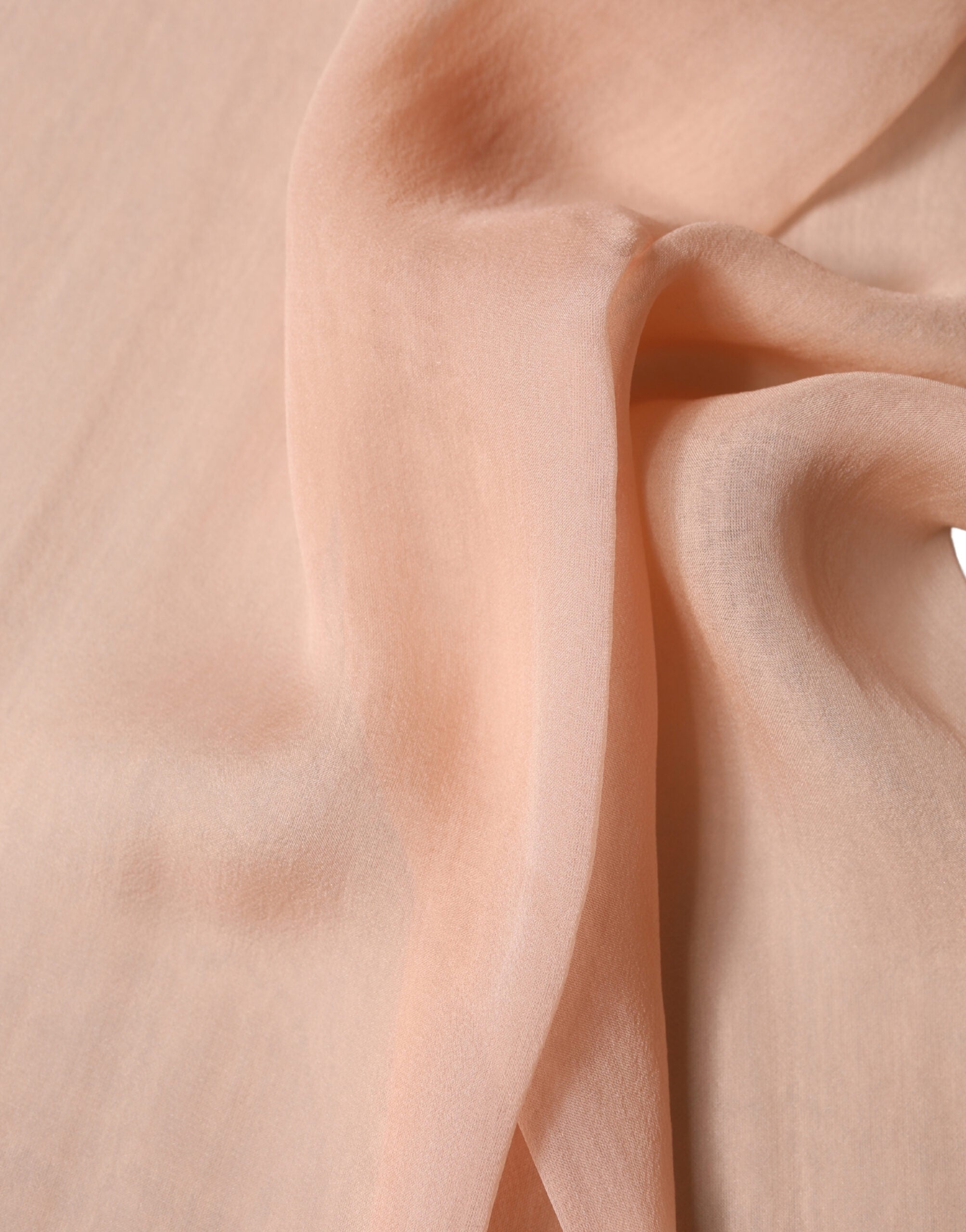 Light Pink Silk Sash Wrap Foulard 291cm x 19cm  Scarf