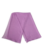 Light Purple Silk Neck Wrap Foulard 114cm x 114cm  Scarf