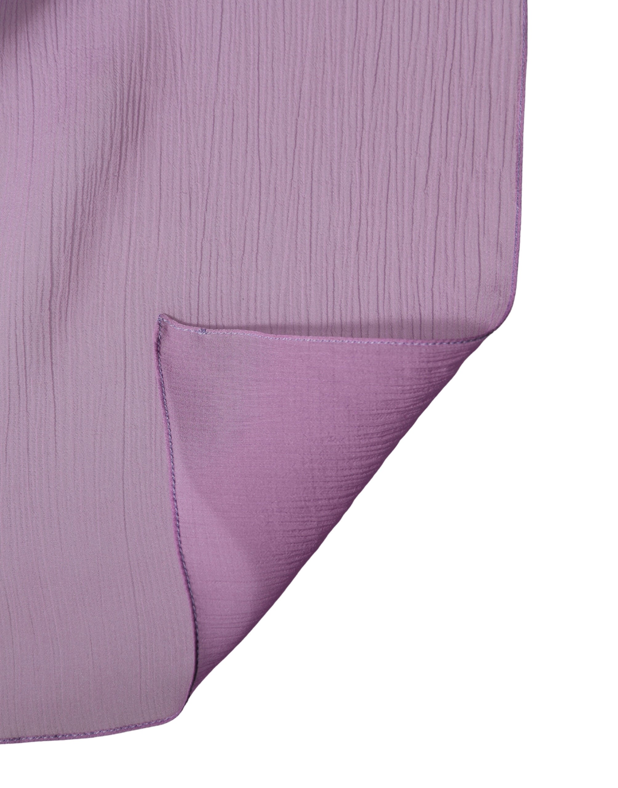 Light Purple Silk Neck Wrap Foulard 114cm x 114cm  Scarf