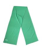 Green Silk Neck Wrap Shawl Stole 200cm x 64cm  Scarf