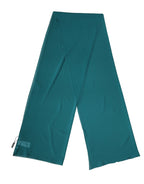 Blue Green Silk Neck Wrap Shawl Stole 200cm x 64cm Scarf