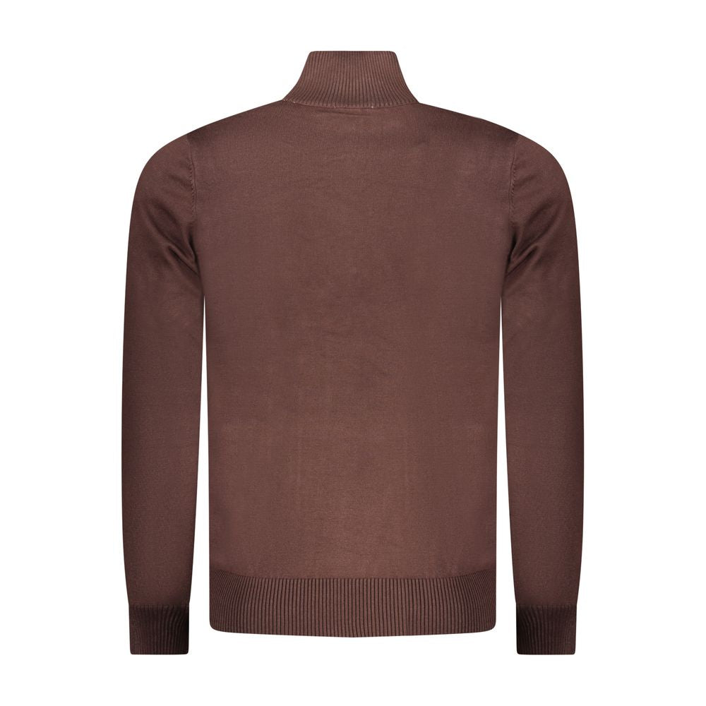 Marrone Viscosa Mens Sweater