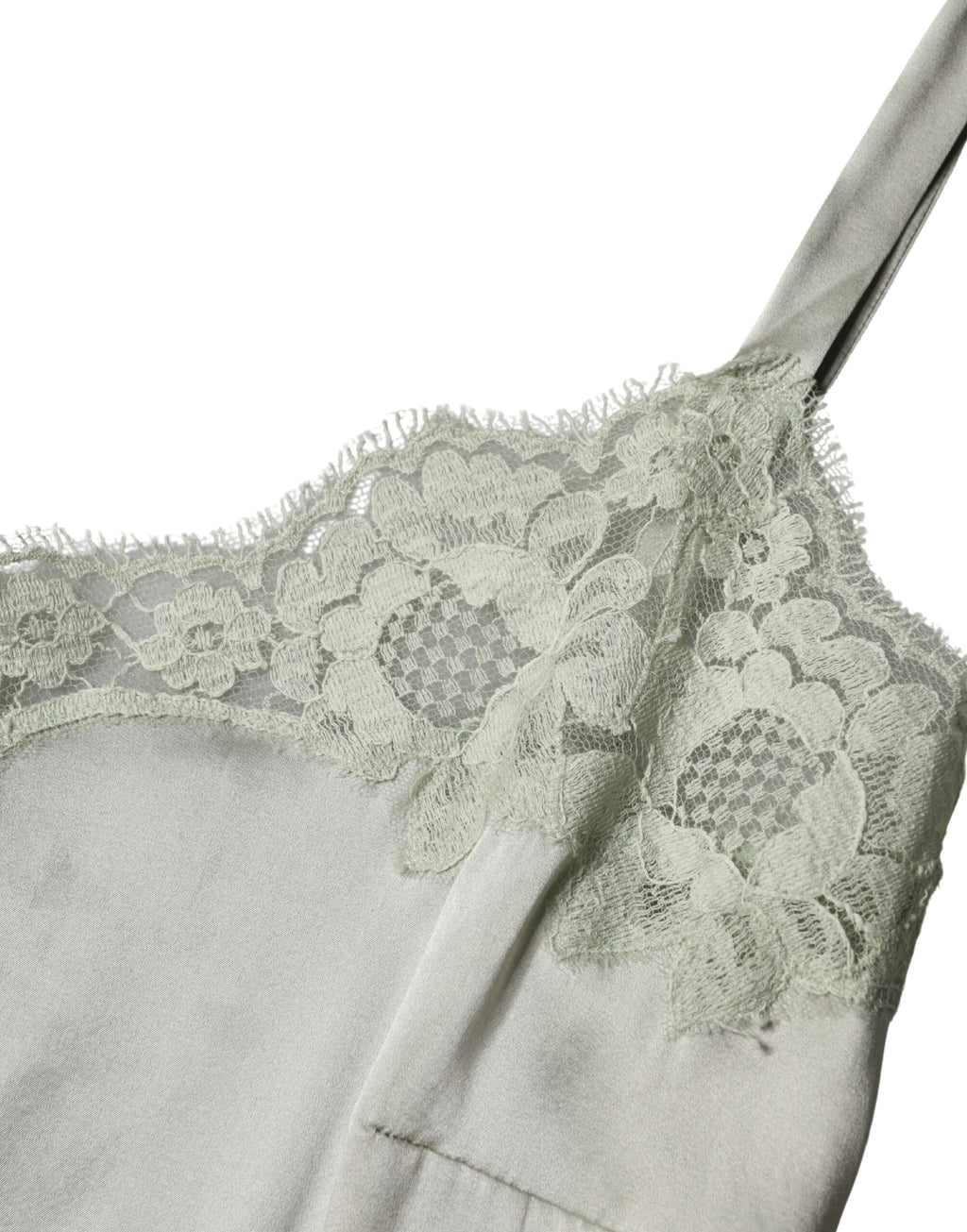 Light Green Floral Lace Lingerie Top Underwear