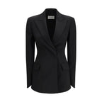 Black Fleece Wool Blazer
