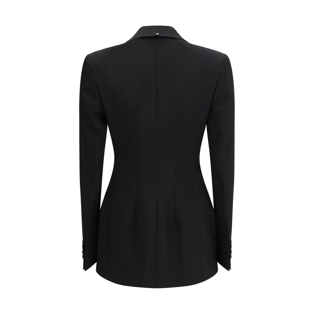 Black Fleece Wool Blazer