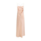 Multicolor Marabou Casual Dress