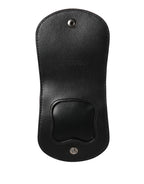 Burgundy Exotic Skin Condom Case Holder Pocket Wallet