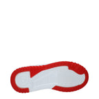 White Leather Athletic Sneakers