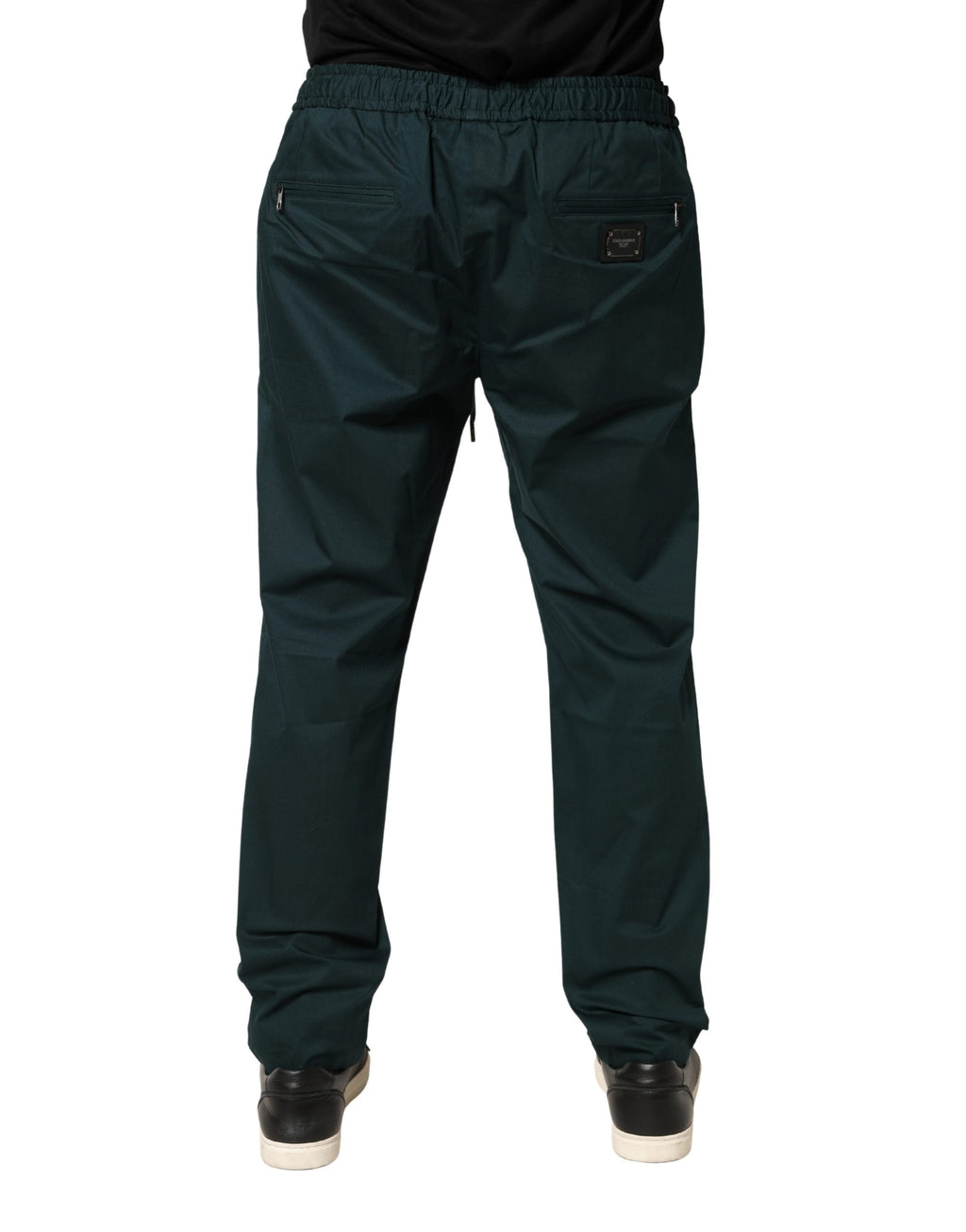 Green Cotton Skinny Men Jogger Trouser Pants