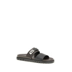 Black Calf Leather Bos Taurus Sandals