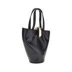 Black Calf Leather Bos Taurus Shoulder Bag