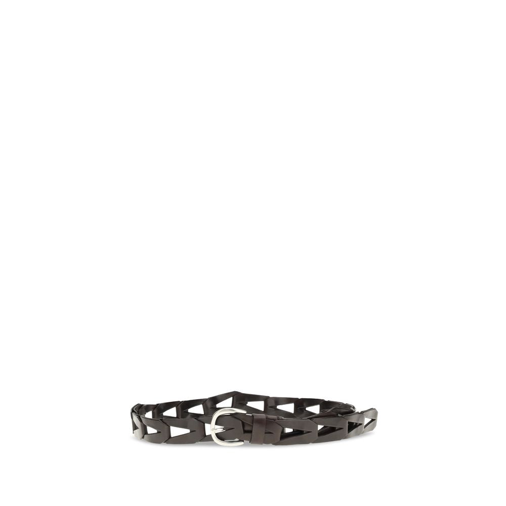 Black Calf Leather Bos Taurus Belt