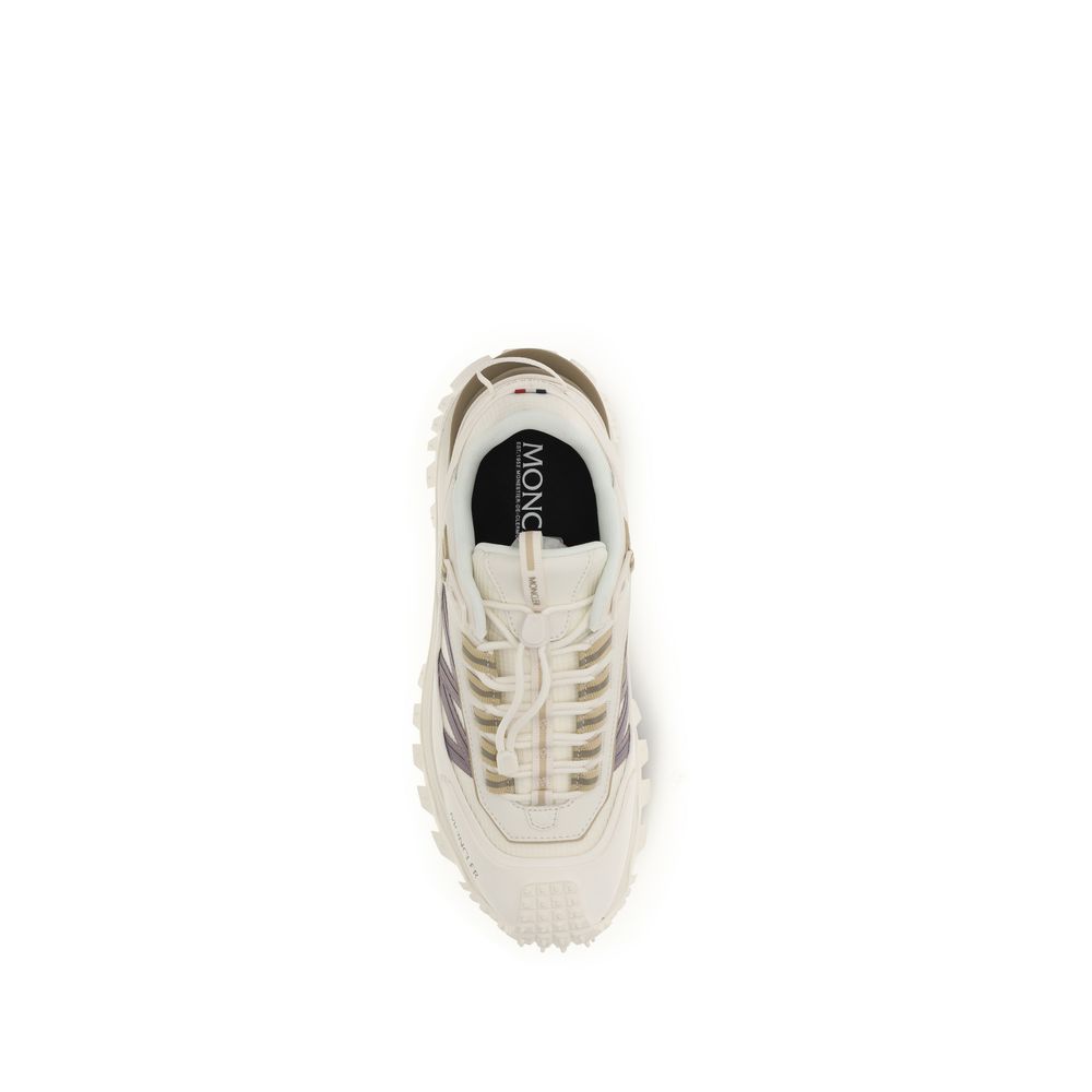 White Calf Leather Bos Taurus Athletic Sneakers