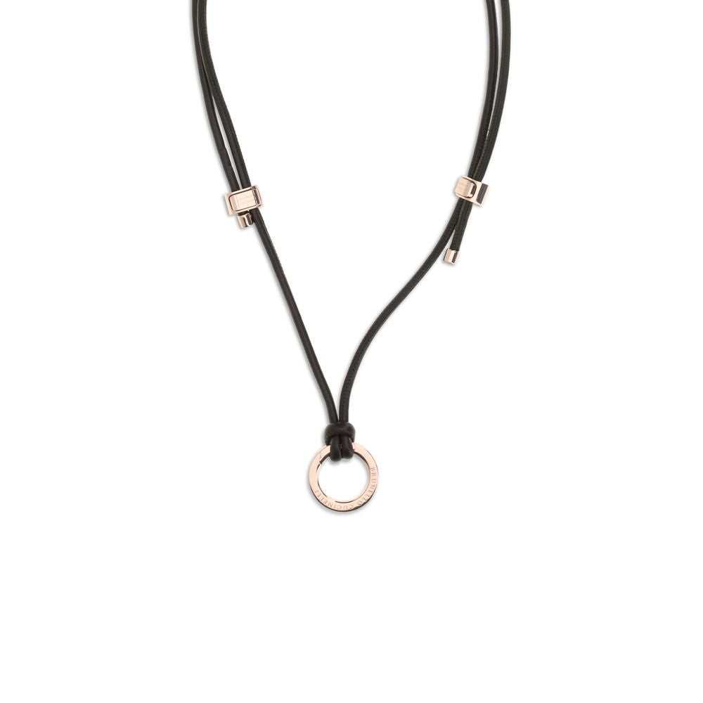 Brown Calf Leather Bos Taurus Keychain