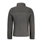 Black Polyester Men's Jacket