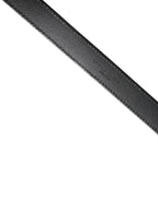 Men Black Classic Leather Square Buckle Belt