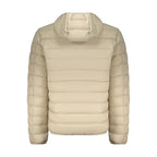 Beige Polyamide Men Jacket