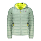 Green Polyamide Men Jacket