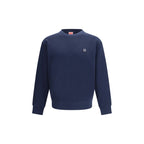 Blue Cotton Sweatshirt