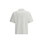 White Cotton Shortsleeve Shirt