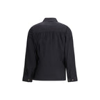 Black Cotton Dress Shirt