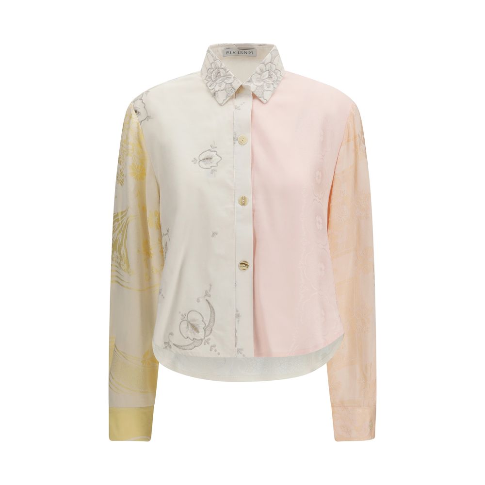Multicolor Cotton Pattern Shirt