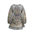 Multicolor Cotton Casual Dress