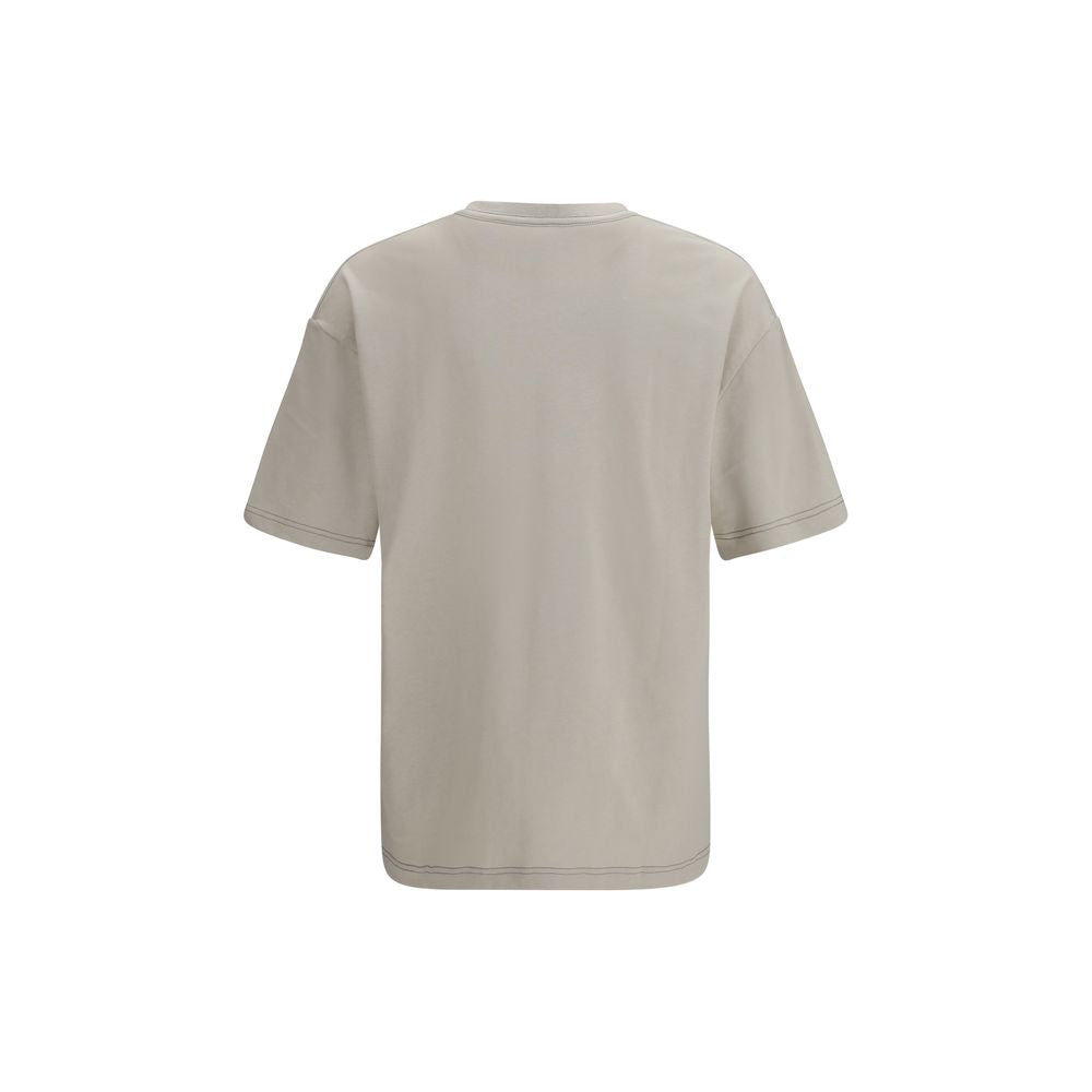 Beige Cotton T-Shirt