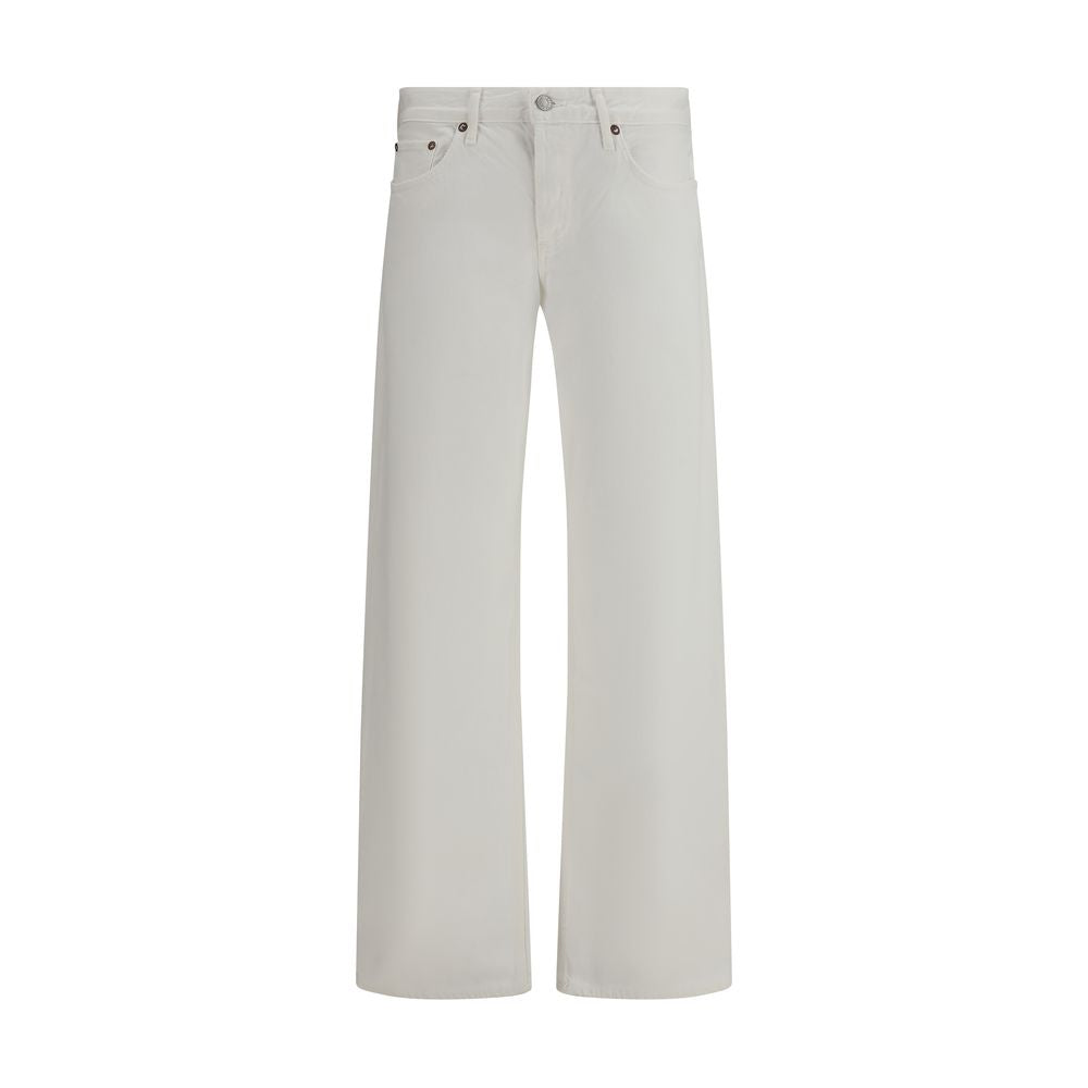 White Cotton Jeans Denim