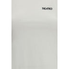 White Cotton Sleeveles T-Shirt