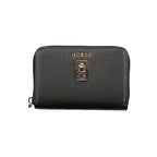 Nero Poliuretano Women Wallet