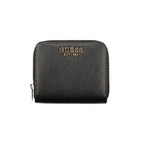 Nero Poliuretano Women Wallet
