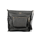 Black Polyurethane Women's Handbag