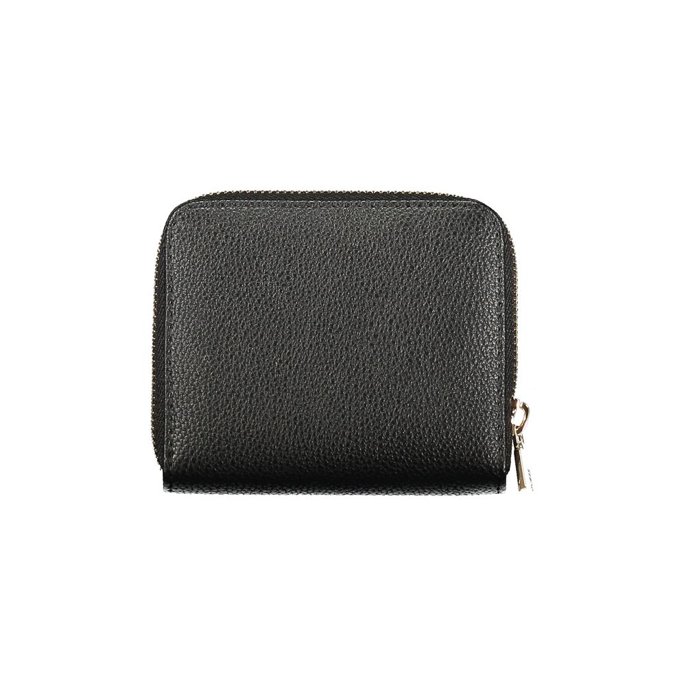 Nero Poliuretano Women Wallet