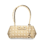 Beige Polyethylene Handbag