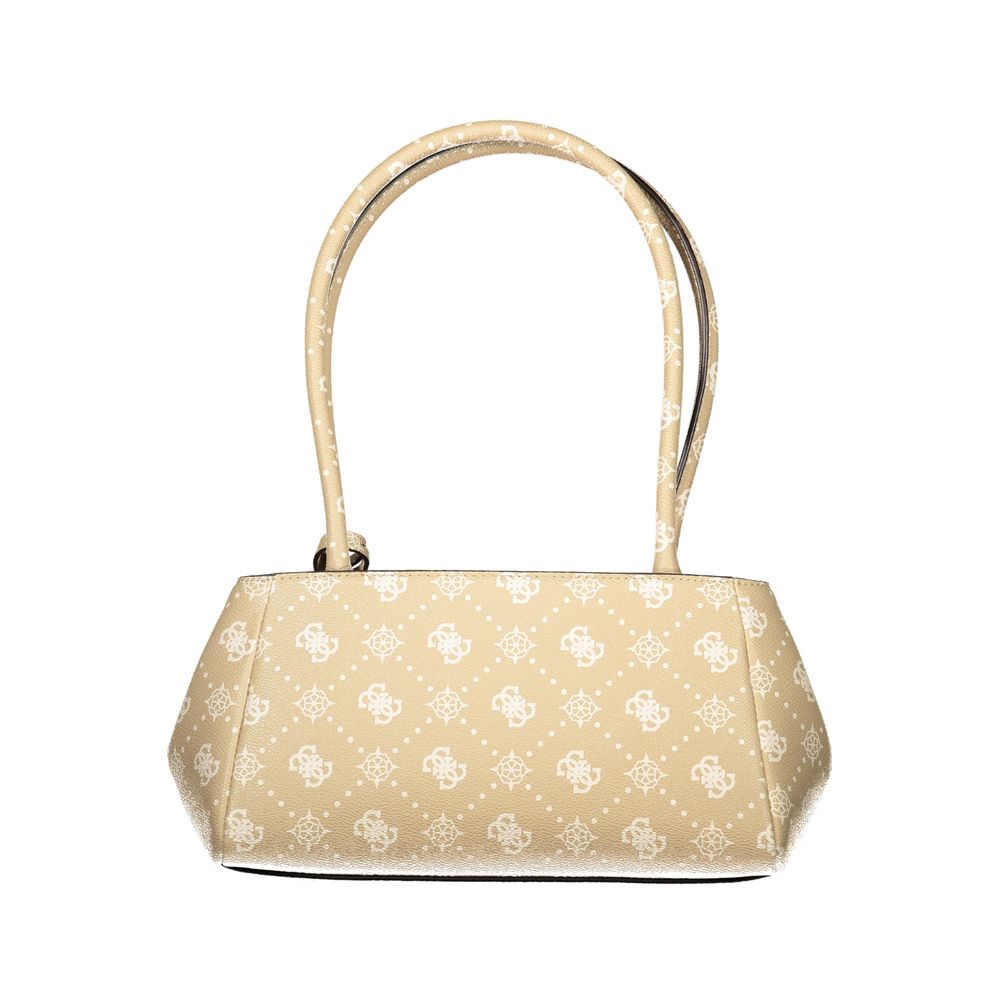 Beige Polyethylene Handbag