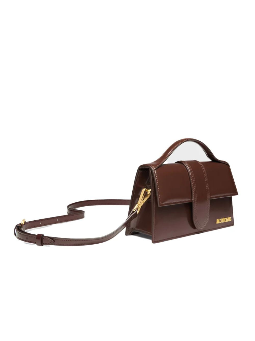 Midnight brown Leather Le Grand Bambino Handbag