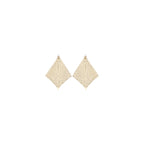 Gold Brass Earrings