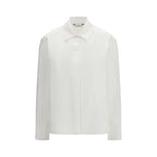 White Cotton Dress Shirt