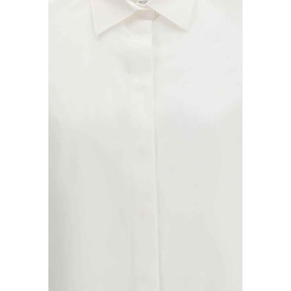 White Cotton Dress Shirt