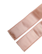 Light Pink Silk Satin Waist Women Cintura Belt