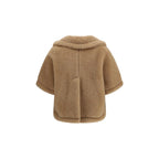 Beige Alpaca Vicugna Pacos Coat