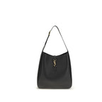 Black Calf Leather Bos Taurus Shoulder Bag