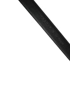 Brown Calf Fur Leopard Metal Buckle Belt