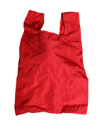 Men Red Polyester Panda Stuffed Ecobag Tote Borse Bag