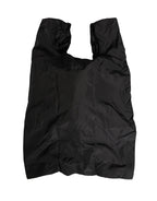 Men Black Polyester Panda Stuffed Ecobag Bag