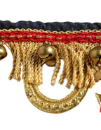 Multicolor Woven Straw Basket Embellished Sicily Bag